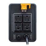 APC Back-UPS - UPS - CA 120 V - 360 vatios - 700 VA - conectores de salida: 4 - negro