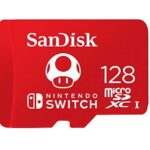 SanDisk - Flash memory card - microSDXC UHS-I Memory Card - 128 GB - Nintendo