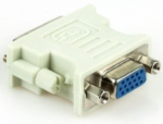 Xtech - Adaptador de pantalla - DVI-I (M) a HD-15 (VGA) (H)