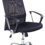 Manager Chair w/Arm Rest (Torin) - Black