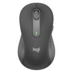 Logitech Signature M650 L - Ratón - tamaño completo - diestro - inalámbrico - 2.4 GHz, Bluetooth - receptor de USB Logitech Logi Bolt - grafito