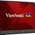 ViewSonic VA1655 - Monitor LED - 16" (15.6" visible) - portátil - 1920 x 1080 Full HD (1080p) @ 60 Hz - IPS - 250 cd/m² - 800:1 - 7 ms - Mini HDMI, USB-C - altavoces