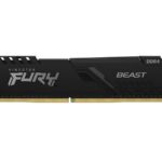 Kingston FURY Beast - DDR4 - módulo - 8 GB - DIMM de 288 contactos - 3200 MHz / PC4-25600 - CL16 - 1.35 V - sin búfer - no ECC - negro