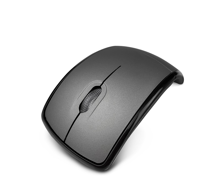 063VAG45D3GXEZ5XY4FHPT6MH4.jpg Klip Xtreme - Mouse - 2.4 GHz - Wireless - Gray - Foldable - 1000dpi - Imagen 1