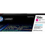 HP 206X - Alto rendimiento - magenta - original - LaserJet - cartucho de tóner (W2113X) - para Color LaserJet Pro M255, M283, MFP M282, MFP M283
