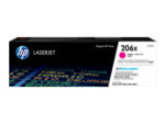 HP 206X - Alto rendimiento - magenta - original - LaserJet - cartucho de tóner (W2113X) - para Color LaserJet Pro M255, M283, MFP M282, MFP M283