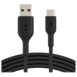 Belkin BoostCharge - Cable USB - 24 pin USB-C (M) a USB (M) - 2 m - negro