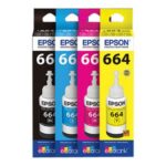Epson T664 - Magenta - original - cartucho de tinta - para Epson L380, L386, L395, L495; EcoTank ET-2600, 2650, L1455, L396, L606, L656