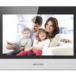 Hikvision DS-KH6320-WTE1 - Sistema de intercomunicación de vídeo - inalámbrico, cableado (LAN 10/100, 802.11b, 802.11g, 802.11n) - 7" monitor LCD