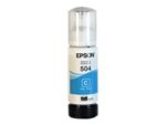 Epson 504 - 70 ml - cián - original - recarga de tinta - para EcoTank L4150, L4260, L6161, L6171, L6191, L6270 - Imagen 2