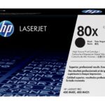HP 80X - Alto rendimiento - negro - original - LaserJet - cartucho de tóner (CF280X) - para LaserJet Pro 400 M401, MFP M425