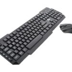 Xtech XTK-309S - Juego de teclado y ratón - inalámbrico - 2.4 GHz - QWERTY - español