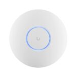 Ubiquiti - U6+ Wireless access point - ceiling-mounted WiFi 6 - Ø160 x 33 mm (Ø6.3 x 1.3") - 44–57V DC adapter (NO Included) - LEDs White/blue - Certifications CE/FCC/IC