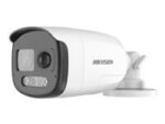 Hikvision Turbo HD IOT Series DS-2CE12DF3T-PIRXOS - Cámara de videovigilancia - bala - a prueba de polvo / impermeable - color (Día y noche) - 2 MP - 1920 x 1080 - 1080p - montaje M12 - focal fijado - audio - TVI - DC 12 V
