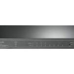 TP-Link JetStream TL-SG2008P - V1 - conmutador - inteligente - 4 x 10/100/1000 + 4 x 10/100/1000 (PoE+) - sobremesa - PoE+ (62 W)
