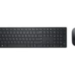 Dell Pro Keyboard and Mouse KM5221W - Juego de teclado y ratón - inalámbrico - 2.4 GHz - QWERTY - EE. UU. - negro - para Chromebook 3110, 3110 2-in-1; Latitude 9420 2-in-1; OptiPlex 7080; Precision 5560