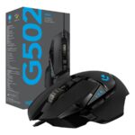 Logitech Gaming Mouse G502 (Hero) - Ratón - óptico - 11 botones - cableado - USB