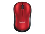 Logitech M185 - Ratón - diestro y zurdo - óptico - inalámbrico - 2.4 GHz - receptor inalámbrico USB - rojo - Imagen 7