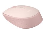 Logitech M170 Wireless Mouse, Ambidextrous, Rose - Ratón - diestro y zurdo - óptico - 3 botones - inalámbrico - 2.4 GHz - receptor inalámbrico USB - rosa - Imagen 4
