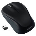 Logitech M317 - Ratón - óptico - inalámbrico - 2.4 GHz - receptor inalámbrico USB - negro