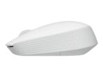Logitech M170 Wireless Mouse, Ambidextrous, Off-white - Ratón - diestro y zurdo - óptico - 3 botones - inalámbrico - 2.4 GHz - receptor inalámbrico USB - blanco hueso - Imagen 2