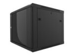 Nexxt Solutions - Rack armario - instalable en pared - negro barniz, RAL 9005 - 6U - 19" - Imagen 3