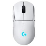 Logitech G - Mouse - Wireless - White - 910-007290