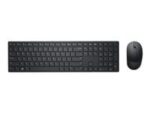 Dell Pro Keyboard and Mouse KM5221W - Juego de teclado y ratón - inalámbrico - 2.4 GHz - QWERTY - EE. UU. - negro - para Chromebook 3110, 3110 2-in-1; Latitude 9420 2-in-1; OptiPlex 7080; Precision 5560 - Imagen 4