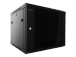 Nexxt Solutions - Rack armario - instalable en pared - RAL 9005, negro barniz - 12U - 19" - Imagen 5