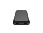 Belkin - Cargador portátil - 20000 mAh - 15 vatios - 3 A - 3 conectores de salida (24 pin USB-C, 2 x USB) - en el cable: USB-C - negro - Imagen 6
