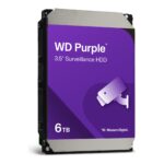 WD Purple WD64PURZ - Disco duro - 6 TB - vigilancia - interno - 3.5" - SATA 6Gb/s - 5400 rpm - búfer: 256 MB